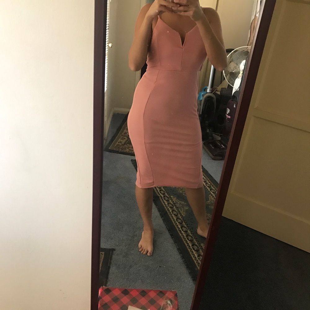 Pink dress